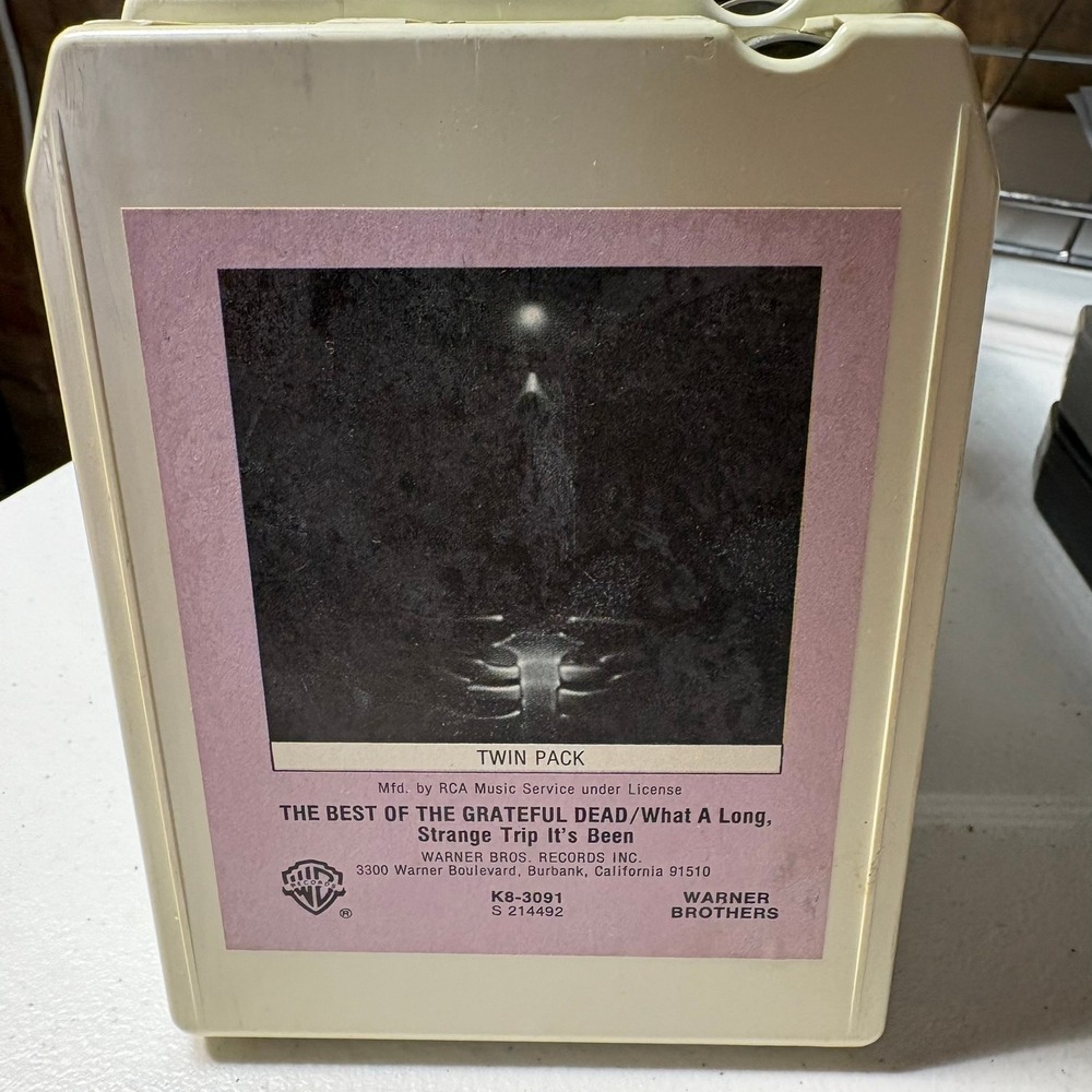 Grateful Dead What A Long Strange Trip It's Been 8-Track Tape Twin Pack K8-3091